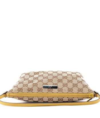 07198 Beige Yellow GG Boat Pochette en ligne