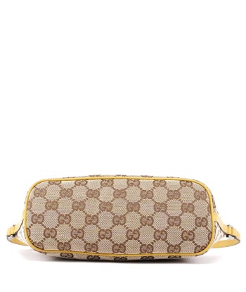 07198 Beige Yellow GG Boat Pochette en ligne