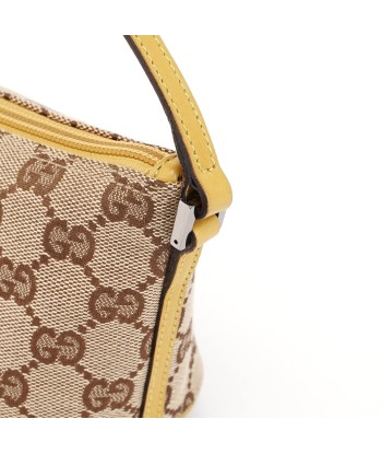 07198 Beige Yellow GG Boat Pochette en ligne