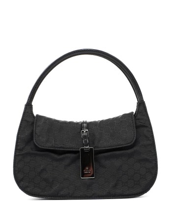 Black Micro GG Hobo Shoulder Bag la colonne vertébrale