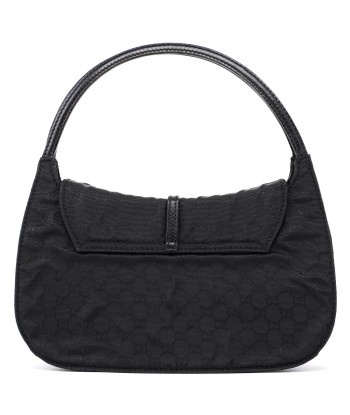 Black Micro GG Hobo Shoulder Bag la colonne vertébrale