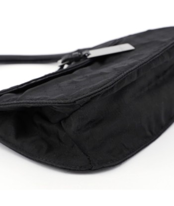 Black Micro GG Hobo Shoulder Bag la colonne vertébrale