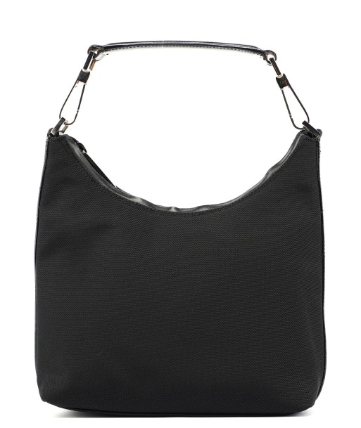 Black Canvas Shoulder Bag Venez acheter