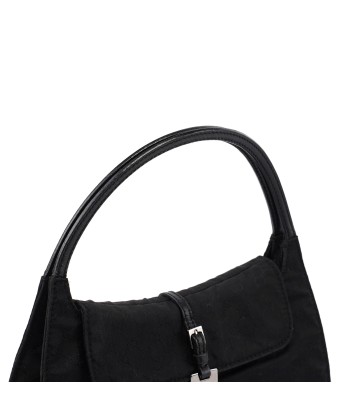 Black Micro GG Hobo Shoulder Bag la colonne vertébrale