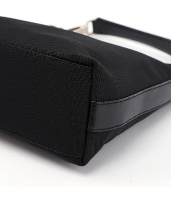 Black Canvas Shoulder Bag Venez acheter