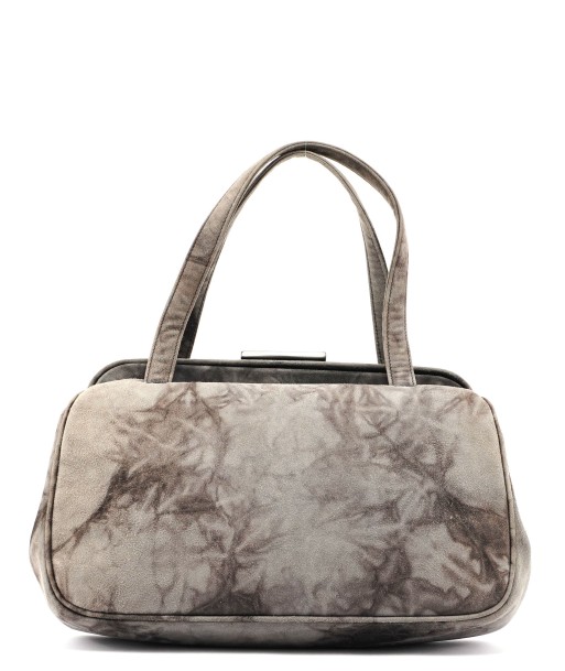 Grey Camoscio Lux Tie-Dye Clutch Bag des créatures d'habitude