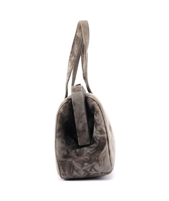 Grey Camoscio Lux Tie-Dye Clutch Bag des créatures d'habitude