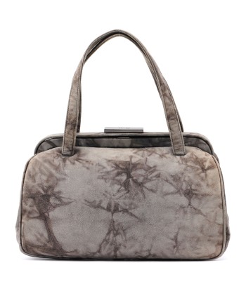 Grey Camoscio Lux Tie-Dye Clutch Bag des créatures d'habitude