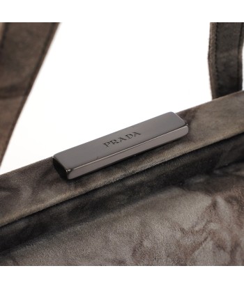 Grey Camoscio Lux Tie-Dye Clutch Bag des créatures d'habitude