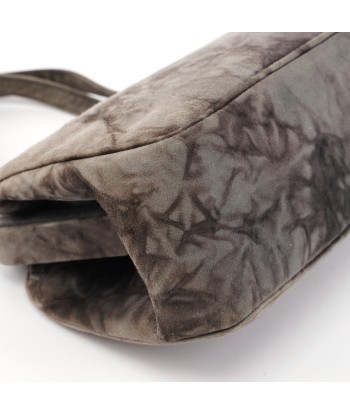 Grey Camoscio Lux Tie-Dye Clutch Bag des créatures d'habitude