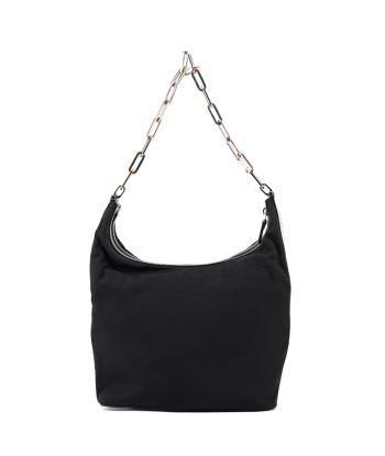 Black Canvas Chain Shoulder Bag suggérées chez