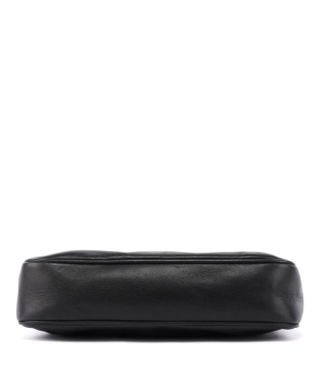 Black Calfskin Bamboo Shoulder Bag le concept de la Pate a emporter 