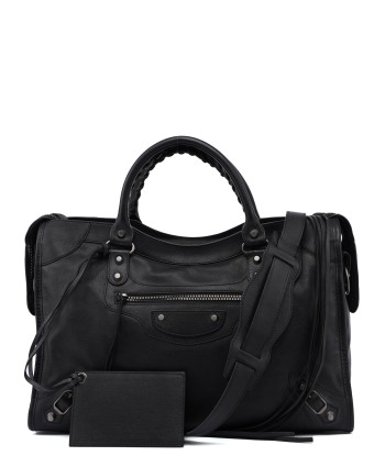 Black Calfskin City Bag store