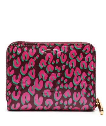 Stephen Sprouse Leopard Graffiti Zippy Wallet en linge