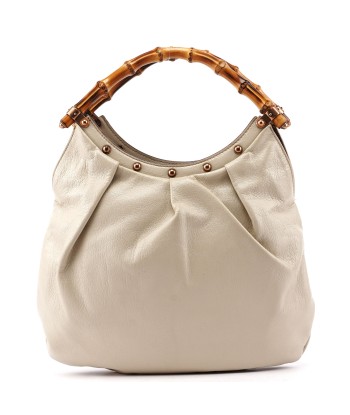 124297 Off-White Calfskin Bamboo Bag JUSQU'A -70%! 