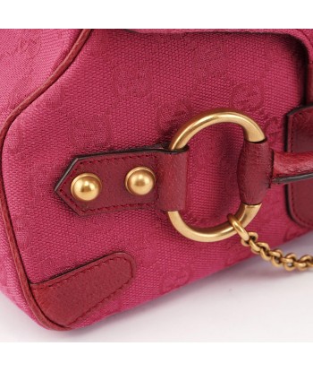 120984 Pink GG Horsebit Shoulder Bag En savoir plus