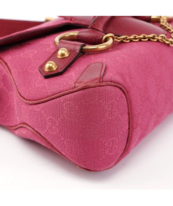 120984 Pink GG Horsebit Shoulder Bag En savoir plus