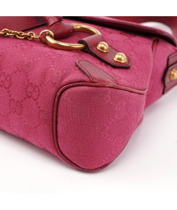 120984 Pink GG Horsebit Shoulder Bag En savoir plus