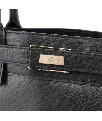 Black Leather Tote Bag ou a consommer sur place