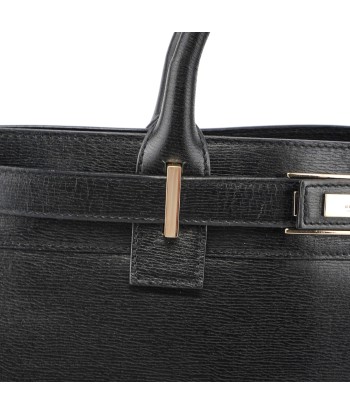 Black Leather Tote Bag ou a consommer sur place