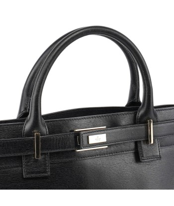 Black Leather Tote Bag ou a consommer sur place