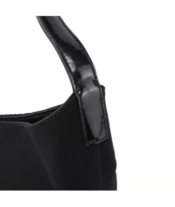 Black Canvas Hobo Shoulder Bag pour bénéficier 