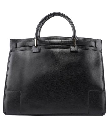 Black Leather Tote Bag 2023