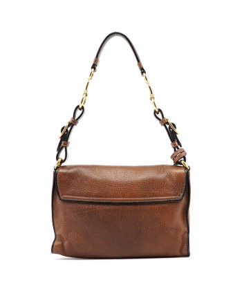 338998 Brown Calfskin Hobo Shoulder Bag la chaussure