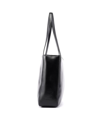 Black Calfskin Tote Bag pas cher