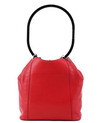 001 3750 Red Calfskin Plastic Ring Bag outlet