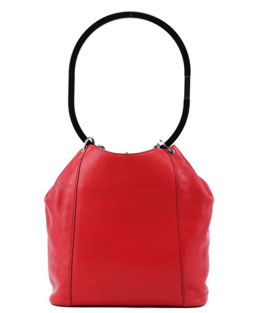 001 3750 Red Calfskin Plastic Ring Bag outlet