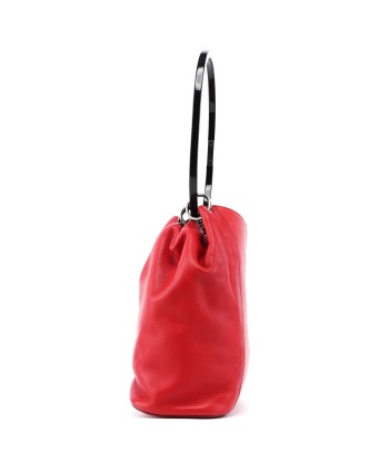 001 3750 Red Calfskin Plastic Ring Bag outlet