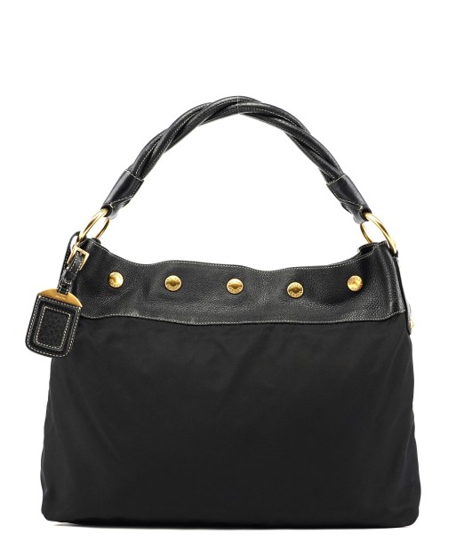 Black Tessuto Knot Leather Handle Bag Toutes les collections ici