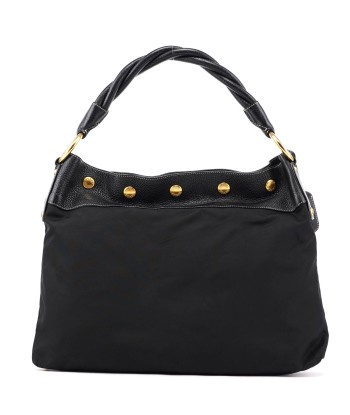 Black Tessuto Knot Leather Handle Bag Toutes les collections ici