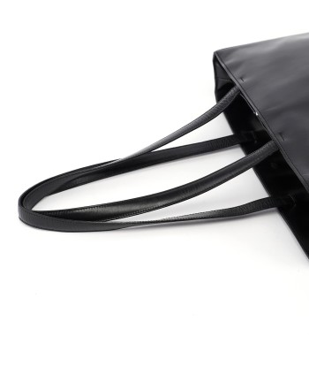 Black Calfskin Tote Bag pas cher