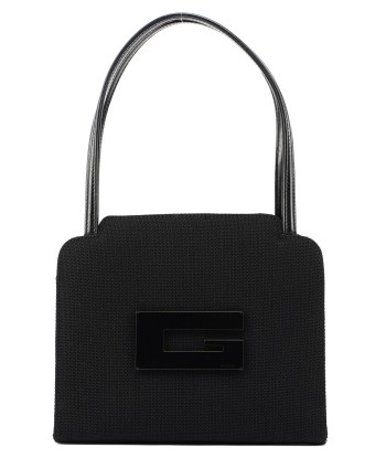 Black Nylon Square G Handbag Pour