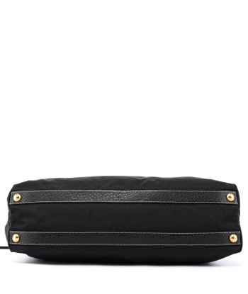 Black Tessuto Knot Leather Handle Bag Toutes les collections ici