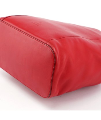 001 3750 Red Calfskin Plastic Ring Bag outlet