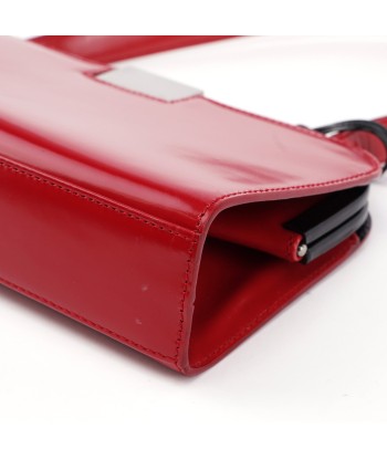 001 4208 Red Calfskin Shoulder Bag Livraison rapide