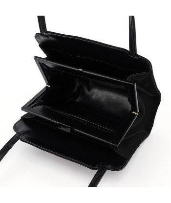 Black Nylon Square G Handbag Pour