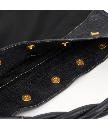 Black Tessuto Knot Leather Handle Bag Toutes les collections ici