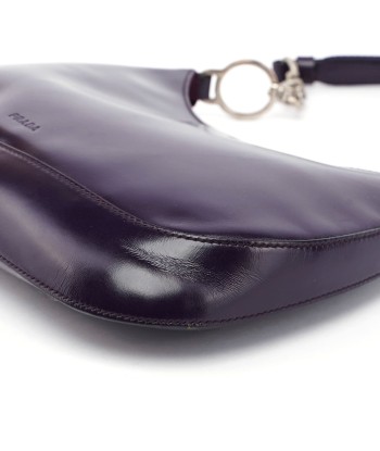 Purple Leather Cleo Bag offre 