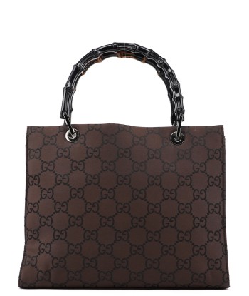 Brown GG Bamboo Tote les ctes