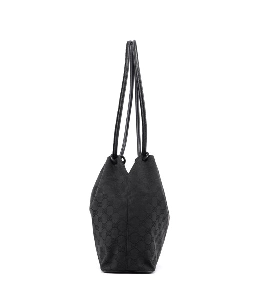 Black GG Drawstring Shoulder Bag s'inspire de l'anatomie humaine