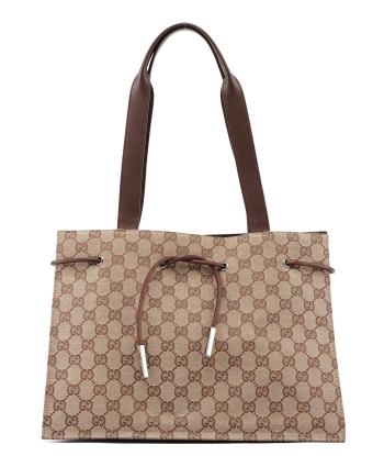 Beige GG Drawstring Tote est présent 