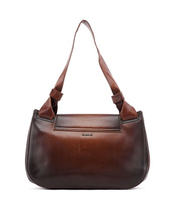 2002 Calfskin Wood Shoulder Bag Par le système avancé 