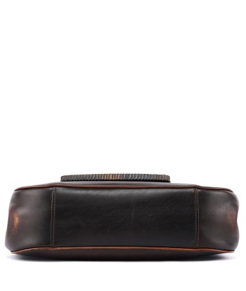 2002 Calfskin Wood Shoulder Bag Par le système avancé 