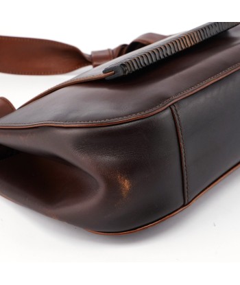 2002 Calfskin Wood Shoulder Bag Par le système avancé 