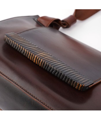 2002 Calfskin Wood Shoulder Bag Par le système avancé 