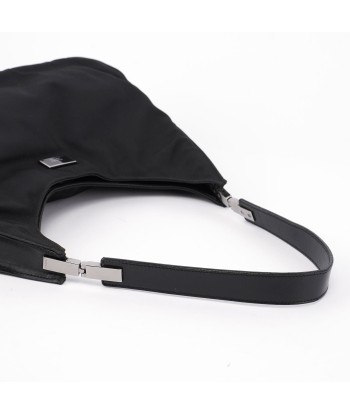 Black Canvas Hobo Shoulder Bag 50-70% off 